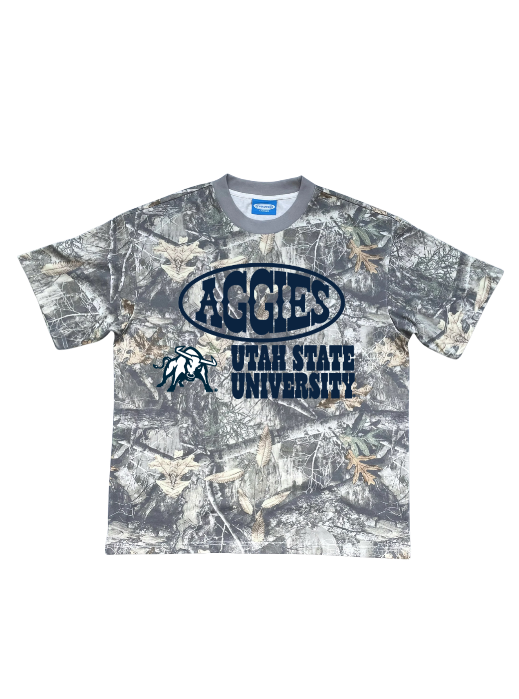 USU - Country Camo Tee