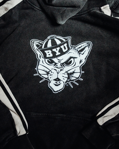 BYU - Striped Hoodie - Sailor Coug