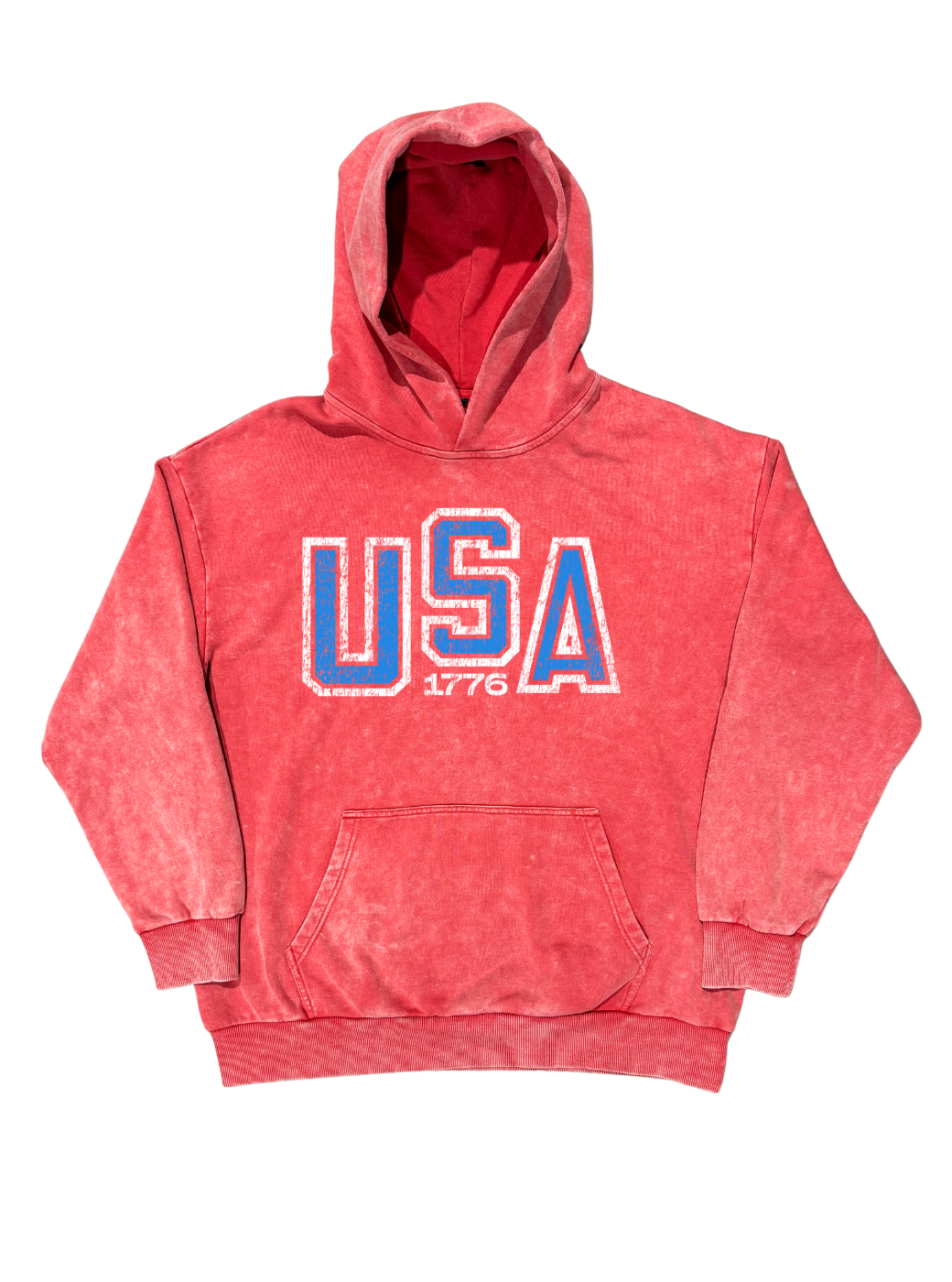 USA Classic Hoodie - Red