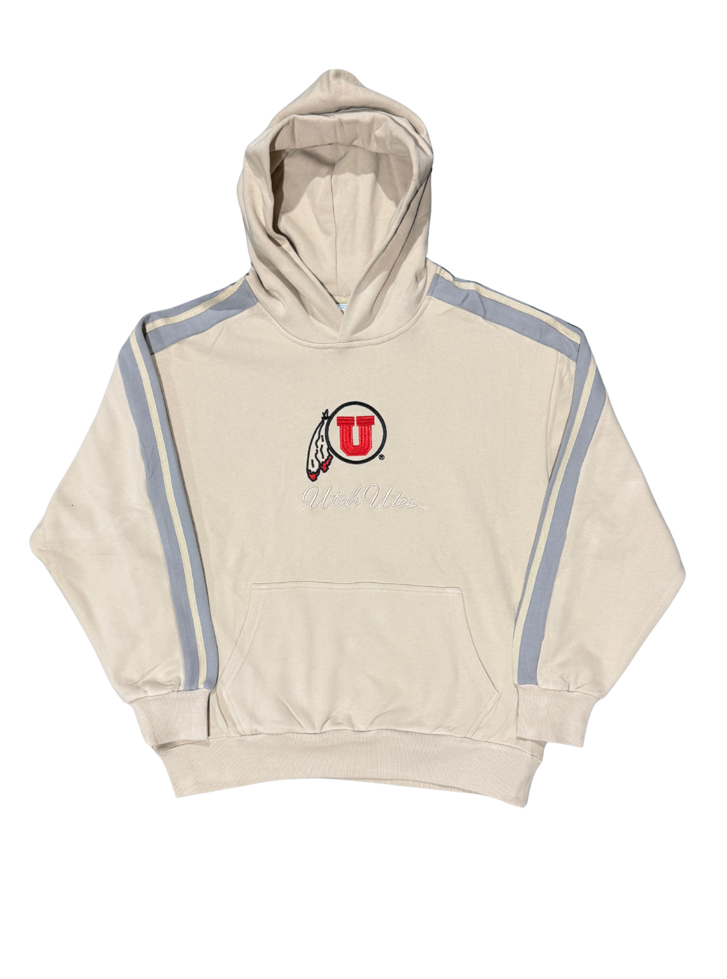 Utah - Striped Stitch Hoodie