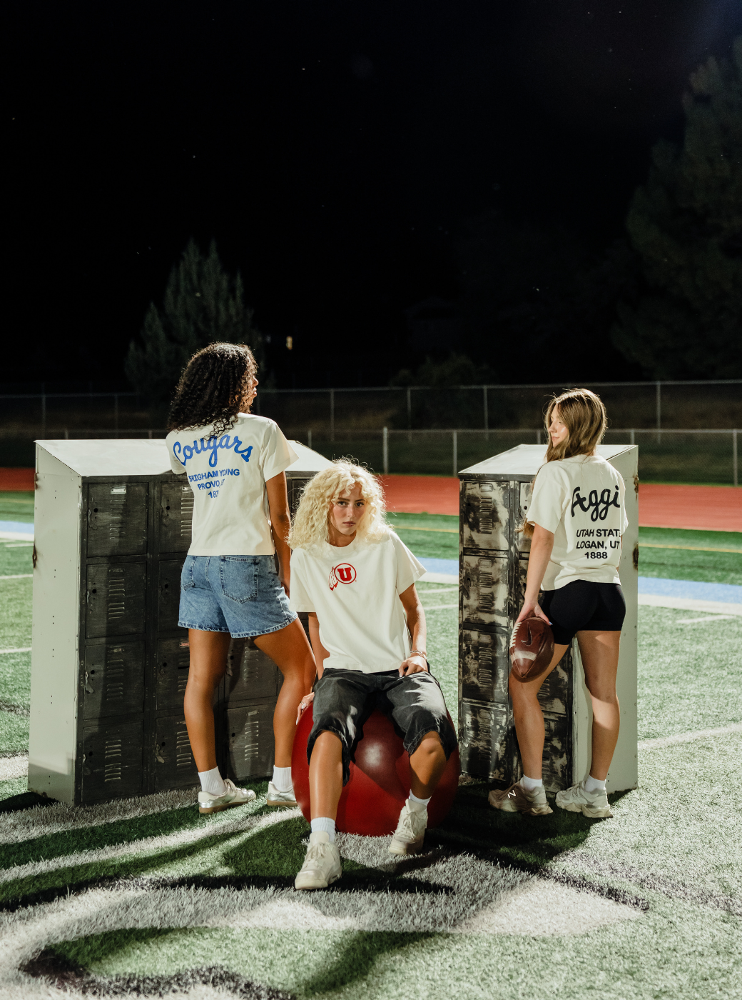 USU Colored Werk Tee - Womens