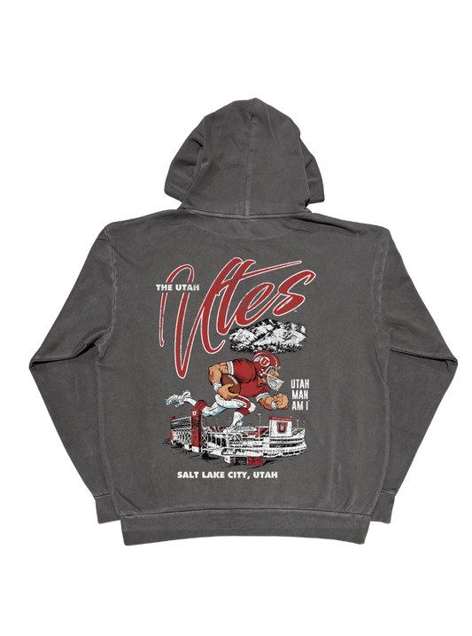 Utah Football Man - Hoodie
