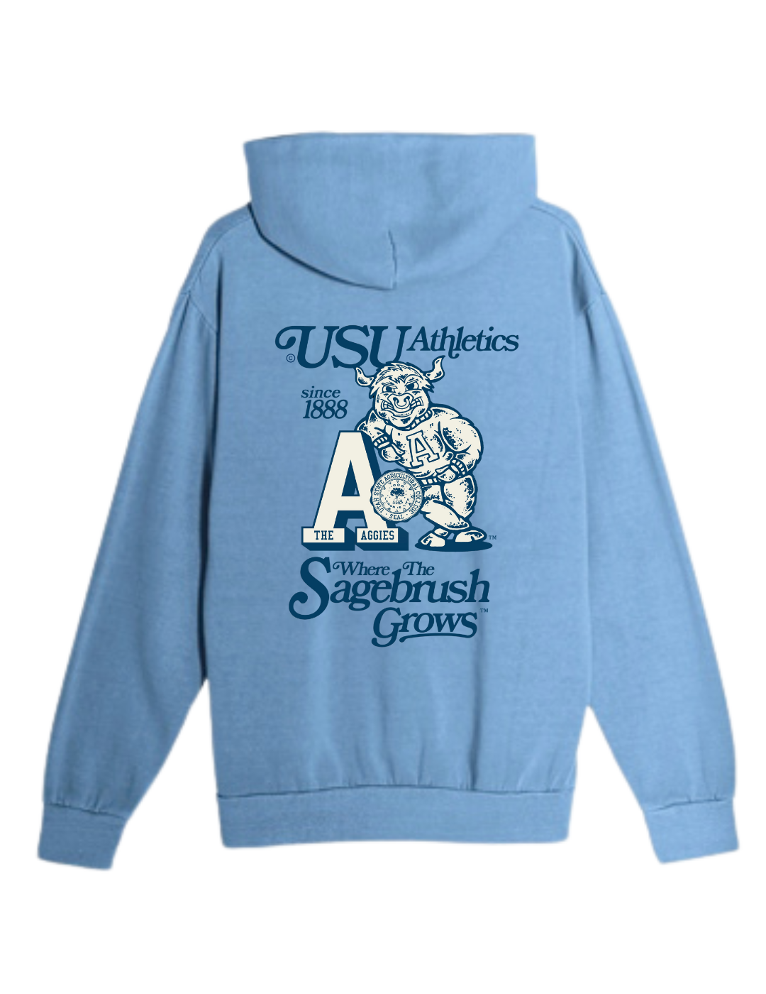 Utah State - Big Blue Hoodie