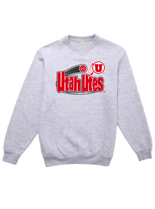 Utah Utes - Basketball Crewneck