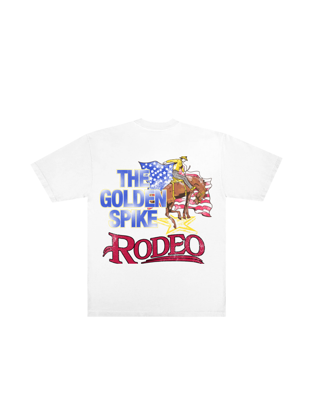 Golden Spike Flag Tee