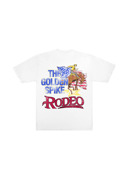 Golden Spike Flag Tee