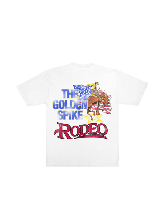 Golden Spike Flag Tee
