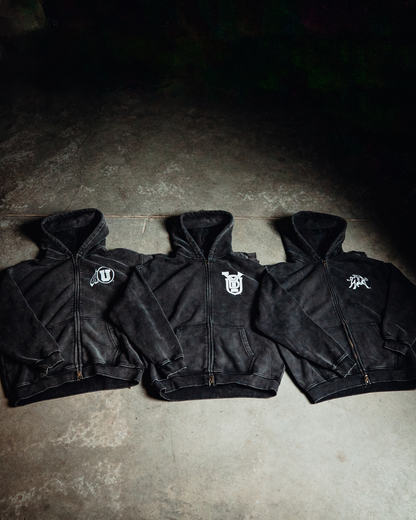 Utah -  Classic Zip - Black