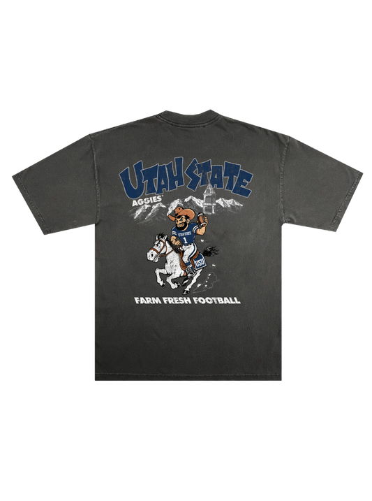 Football Farmer - Vtg Black Tee