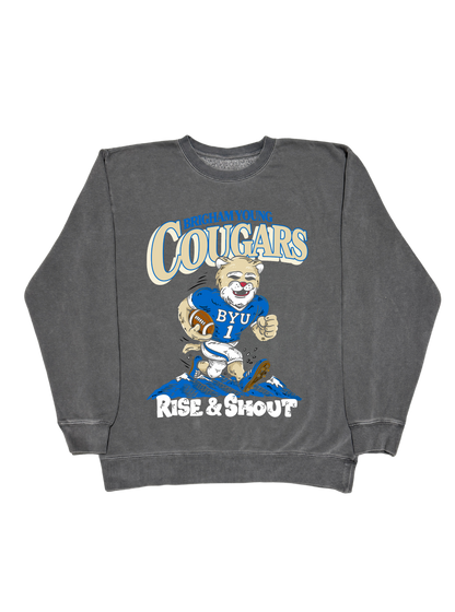 BYU - Cosmo Football Crewneck