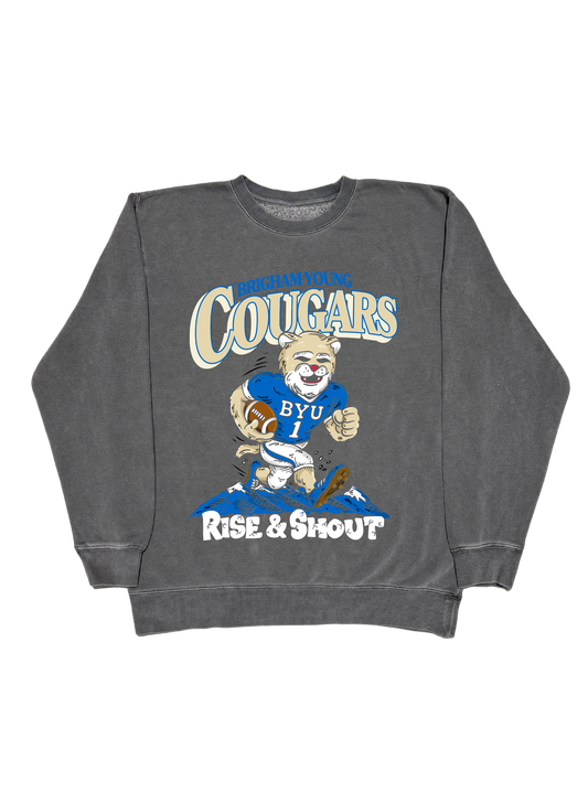 BYU - Cosmo Football Crewneck
