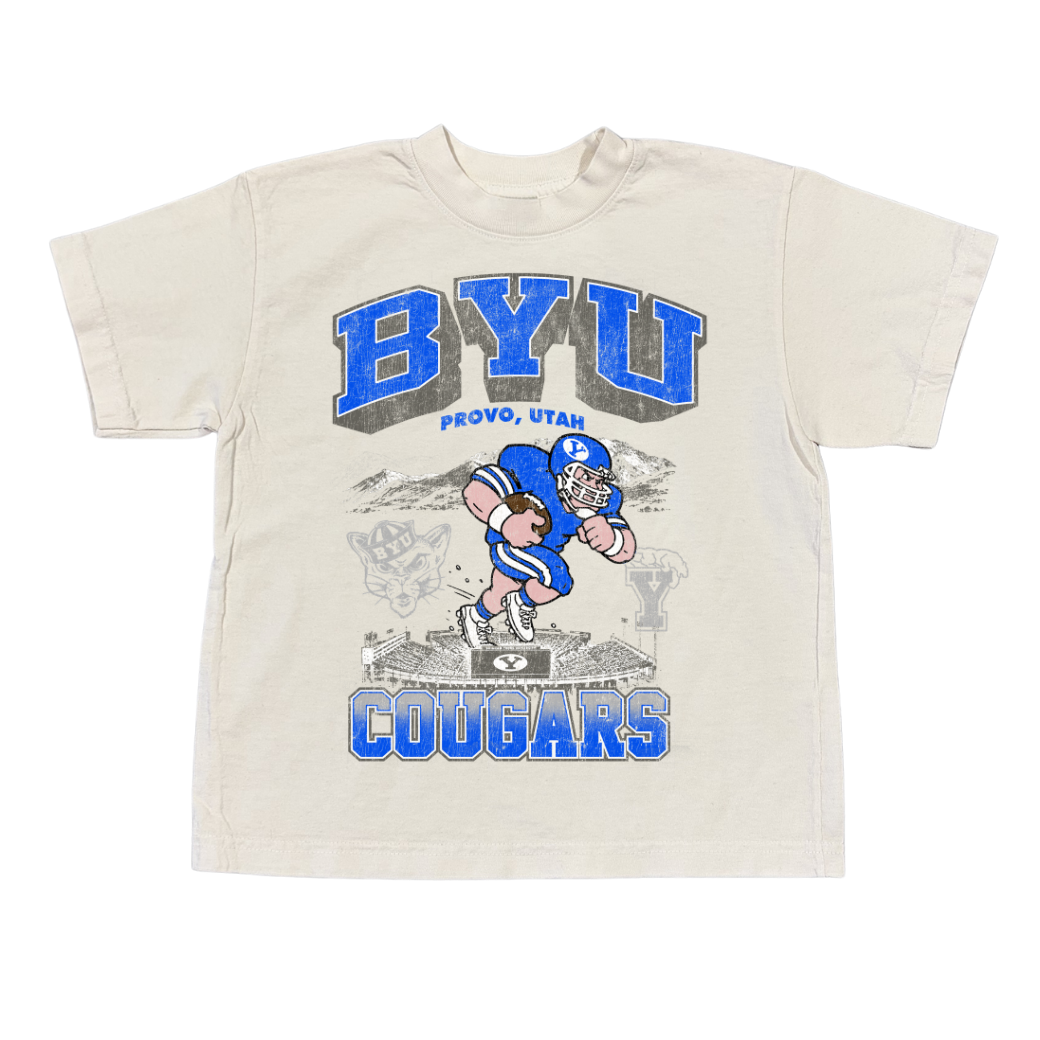Youth Royal Football Tee