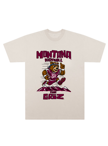 Montana - Monte Football Tee Creme