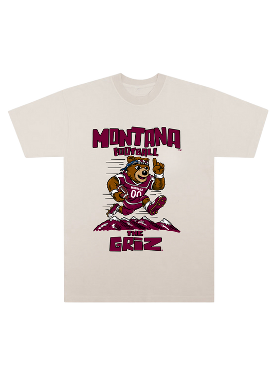 Montana - Monte Football Tee Creme