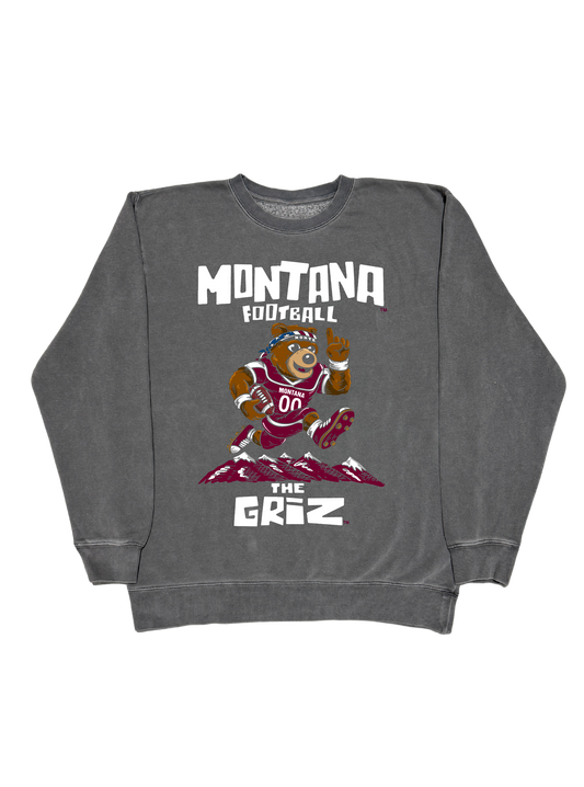 Montana - Monte Football Crewneck