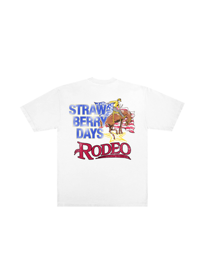 Strawberry Days Rodeo Flag Tee