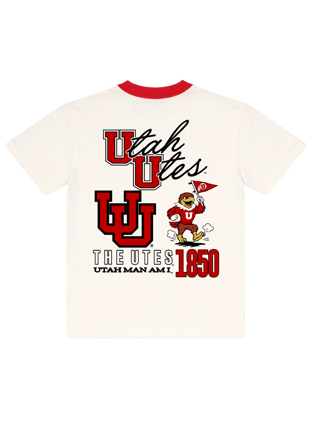 Utah - Utes Ringer Tee