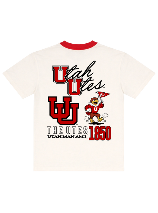Utah - Utes Ringer Tee