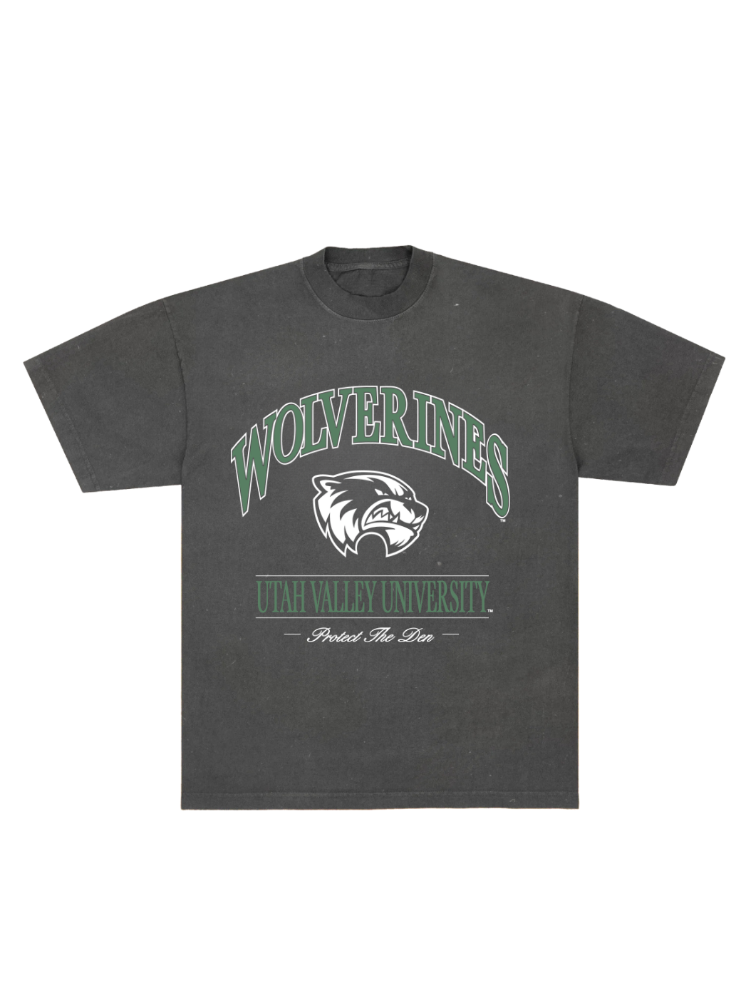 Utah Valley - Vtg Black Tee