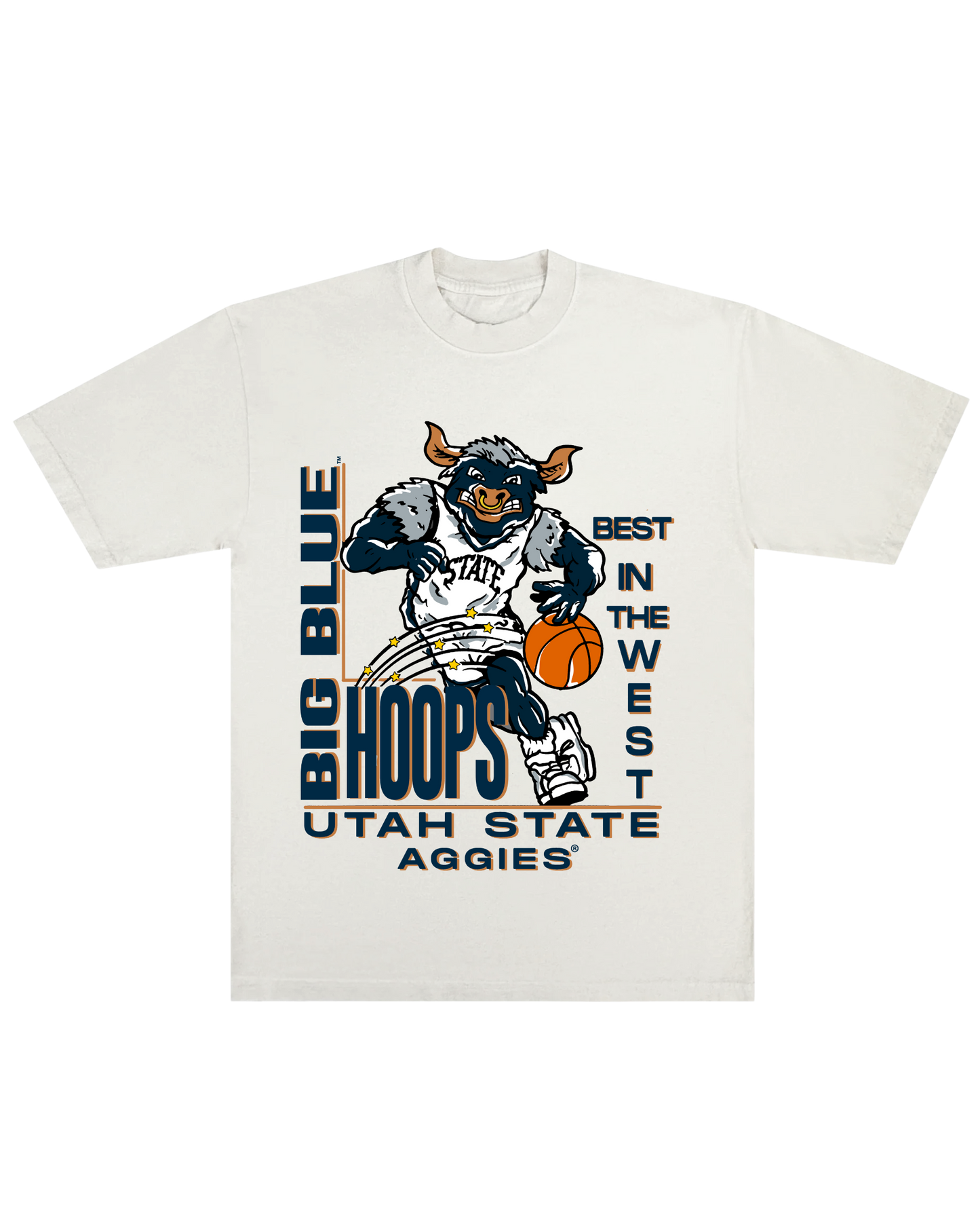 USU - Hoops Tee