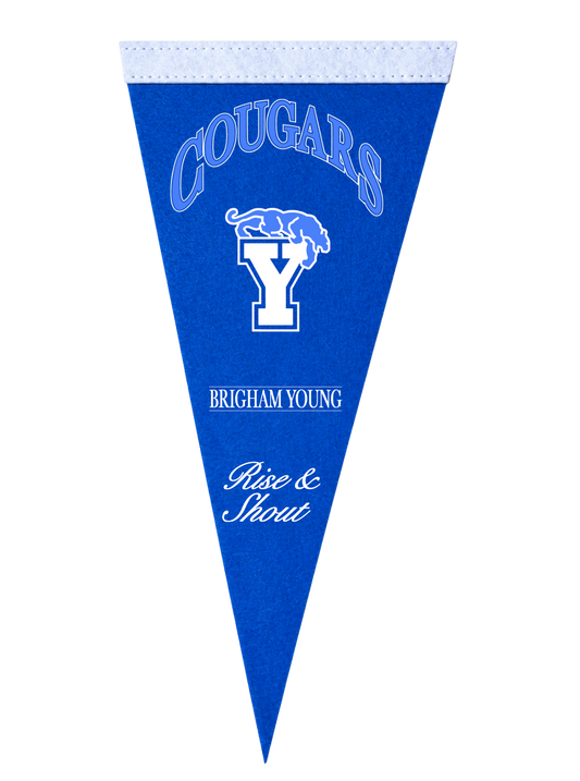 BYU - Throwback Pennant
