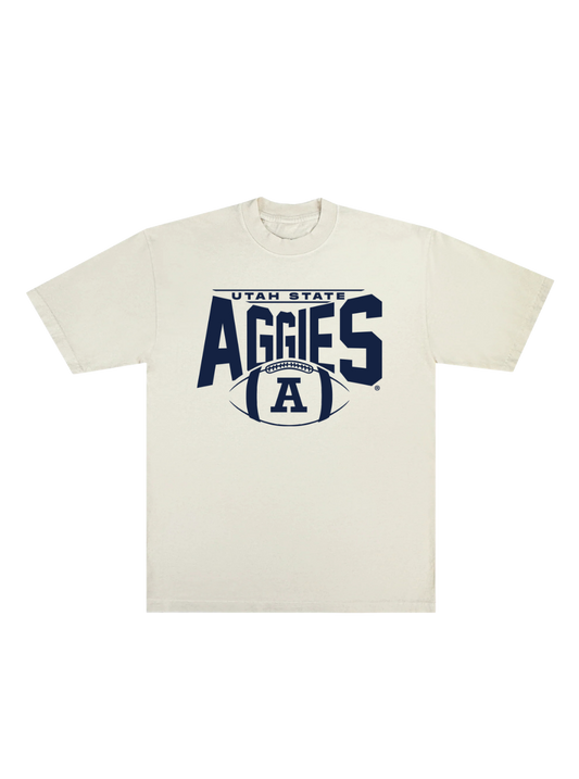USU 80's Football Tee