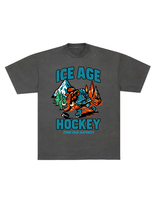 Ice Age Hockey - Black Tee