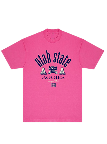 USU - Pinkout Tee