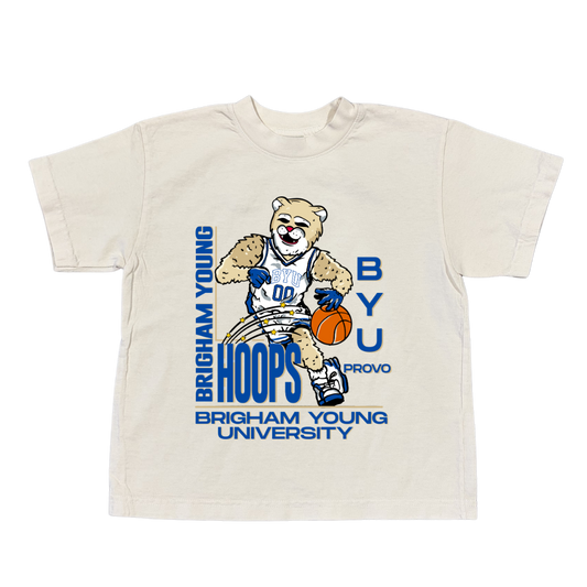 Youth Cougs Hoops Tee