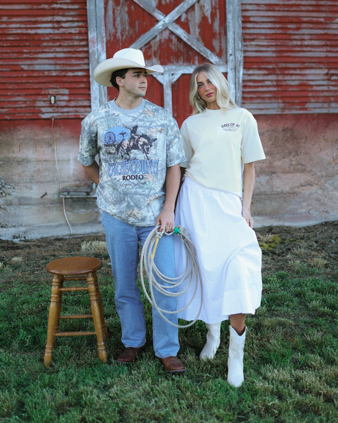Preston Rodeo Camo Tee