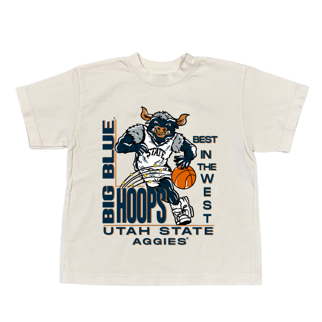 Youth Big Blue Hoops Tee