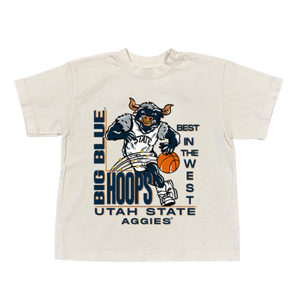 Youth Big Blue Hoops Tee