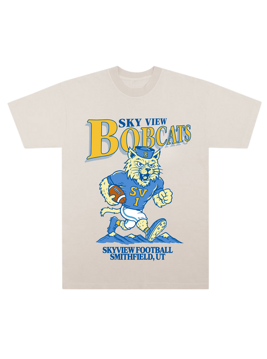 Sky View Football Tee