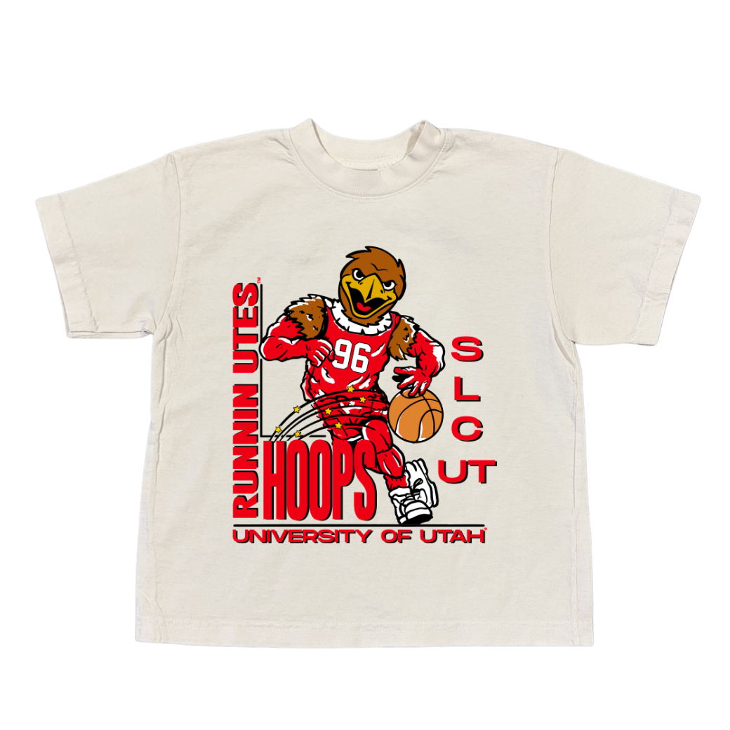Youth Swoop Hoops Tee