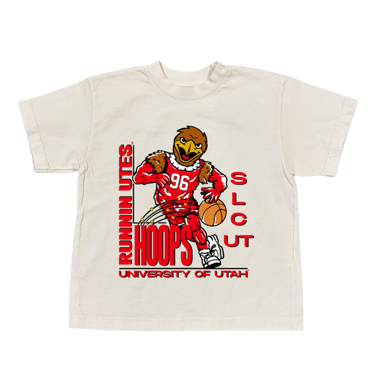 Youth Swoop Hoops Tee