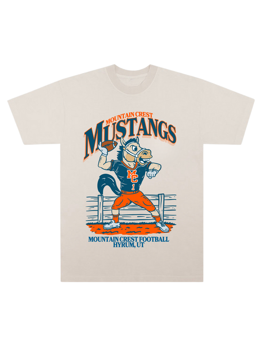 Mountain Crest Football Tee