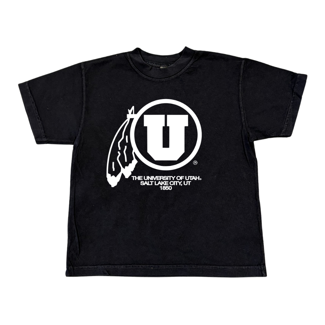 Utah - Youth Drum and Feather Tee
