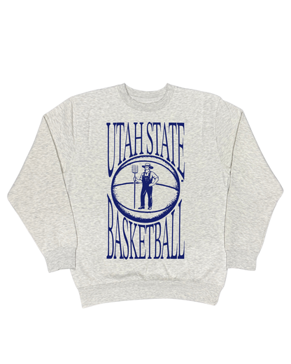 USU - Court Classics Crewneck