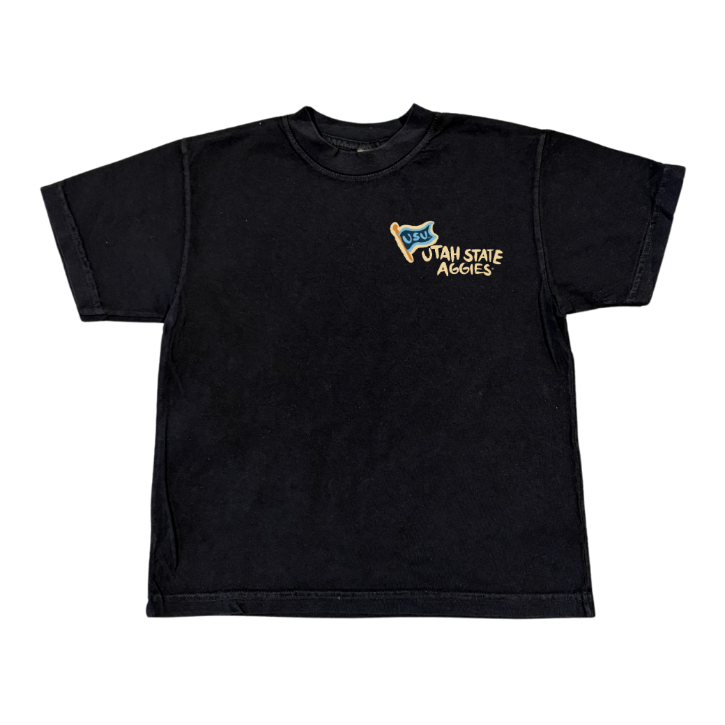 Youth USU Paint Tee