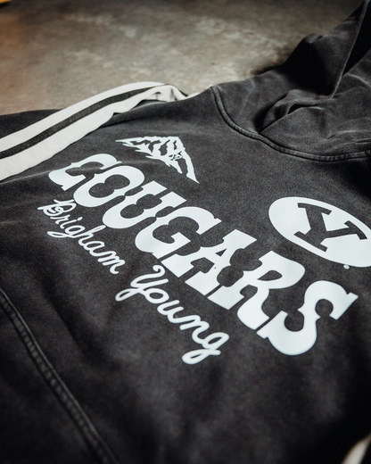 BYU - Striped Hoodie - Western