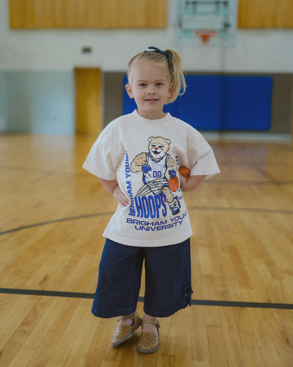 Youth Cougs Hoops Tee