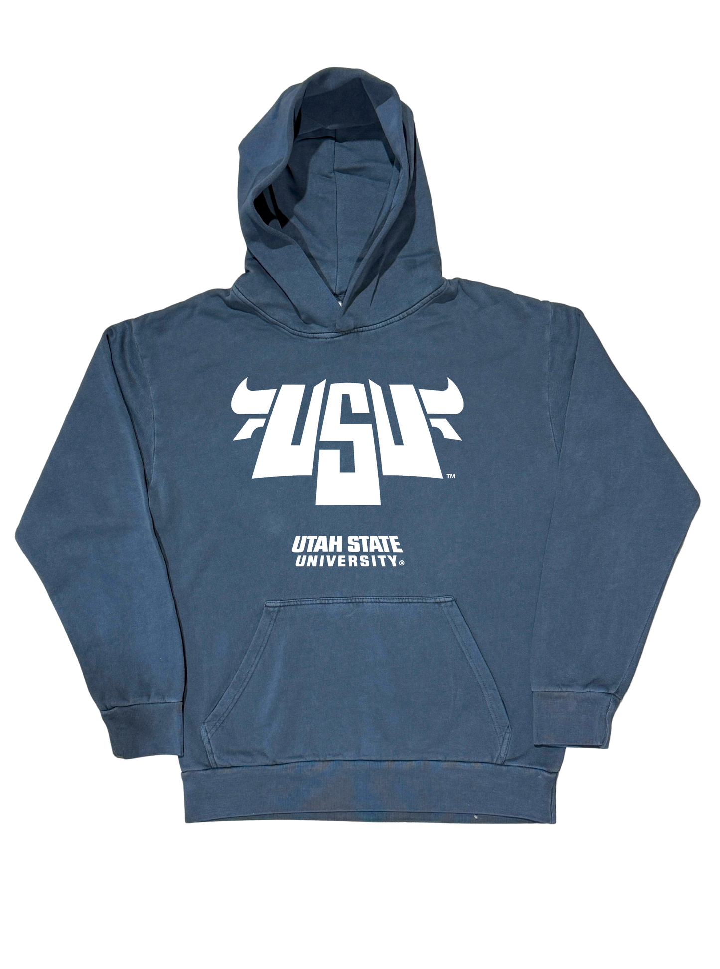 Utah State - Horns Hoodie - Navy