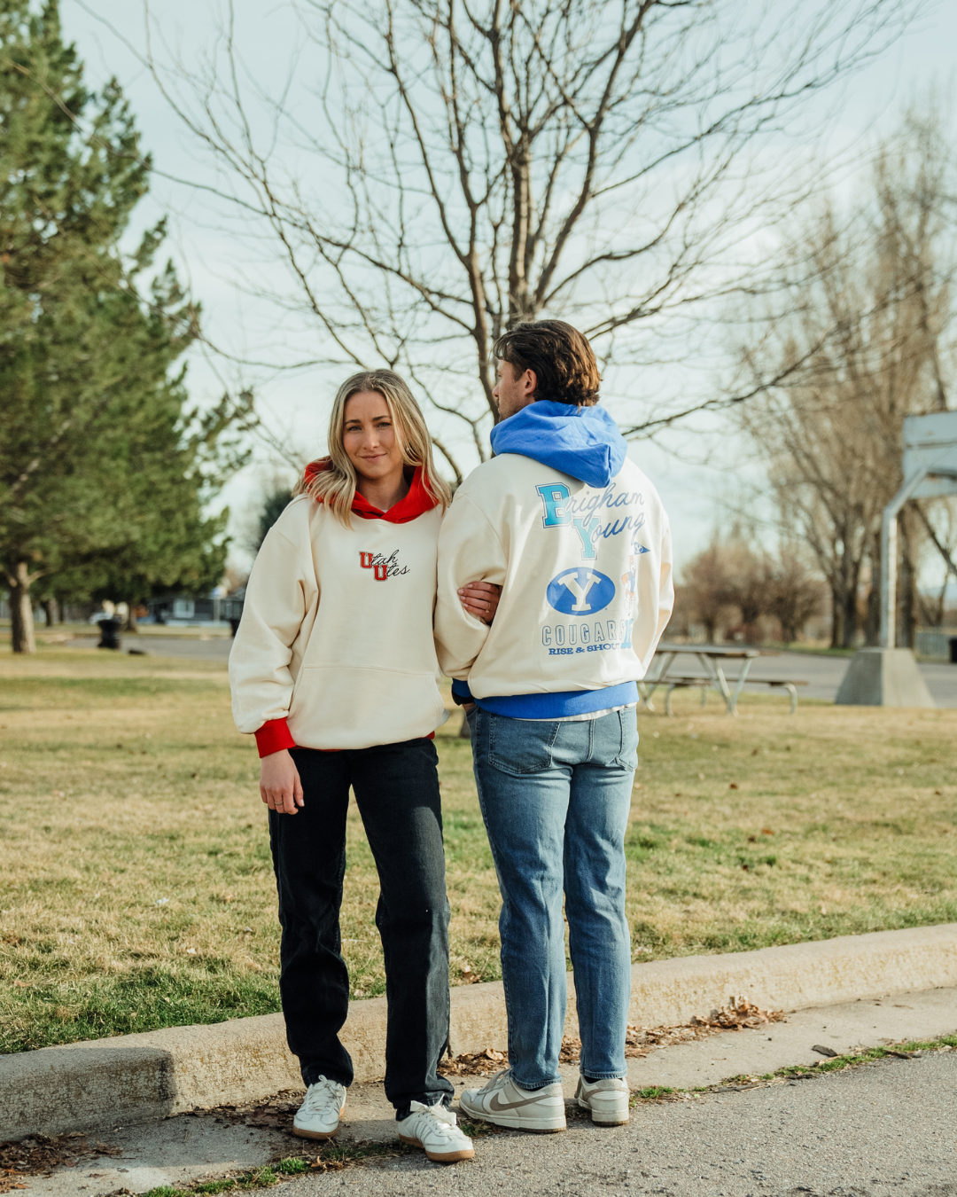 BYU - Color Block - Cougs Hoodie