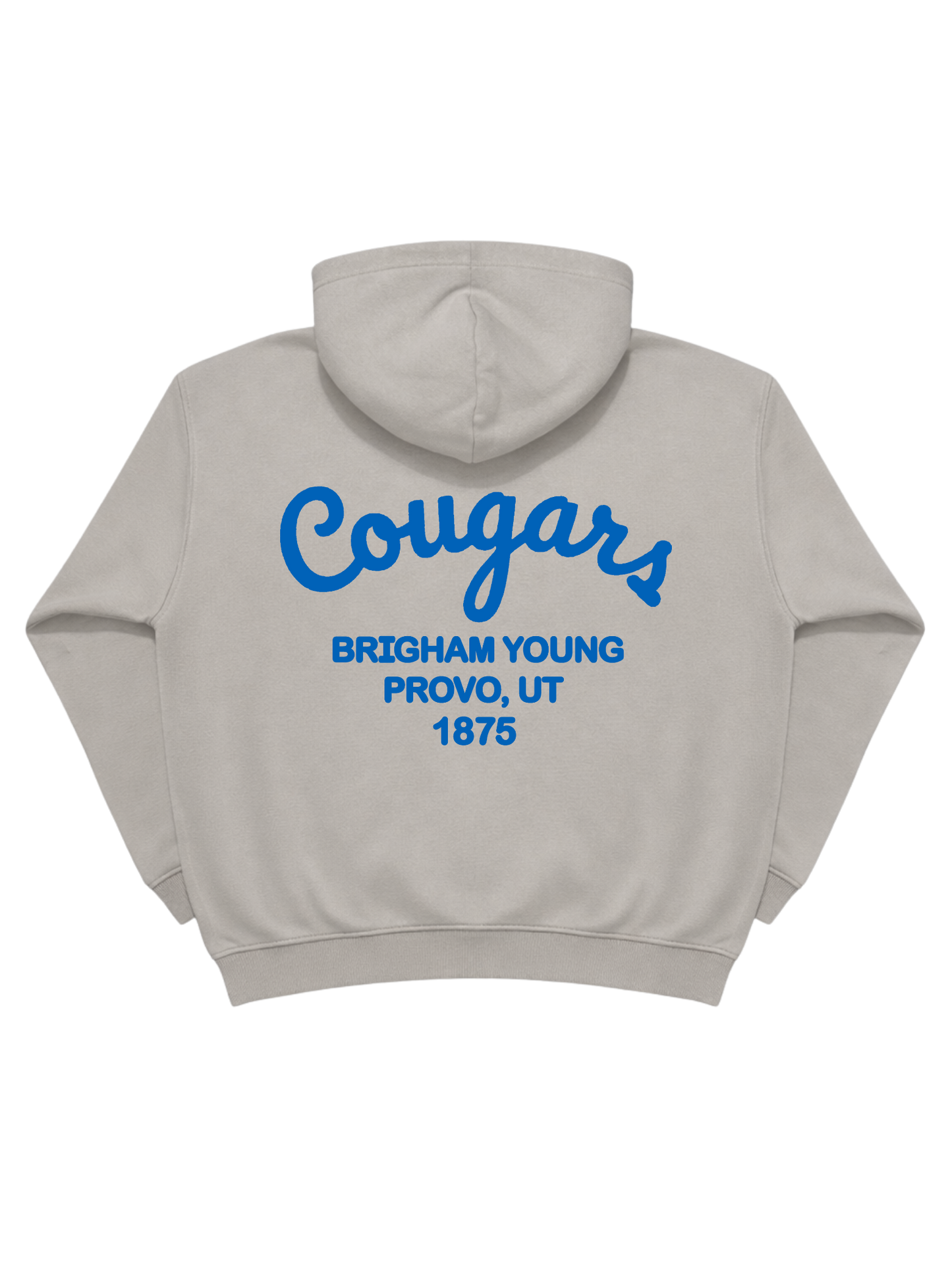 BYU -  Classic Zip - Gray