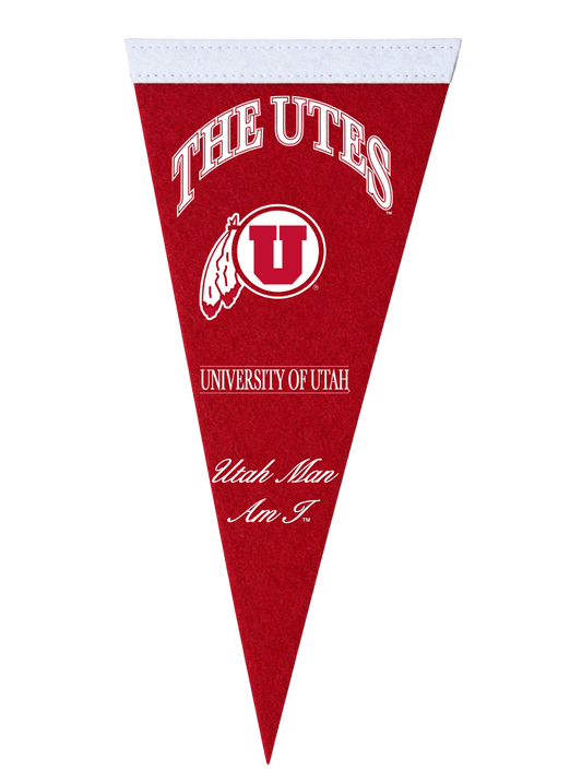 Utah - Throwback Pennant