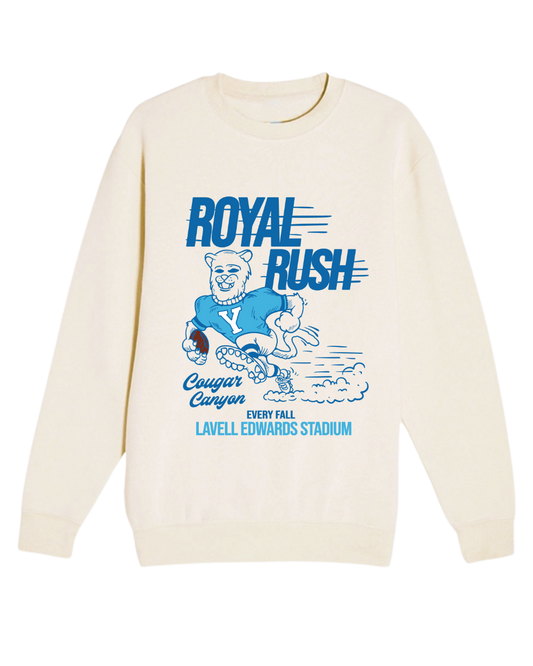 Royal Rush Crewneck