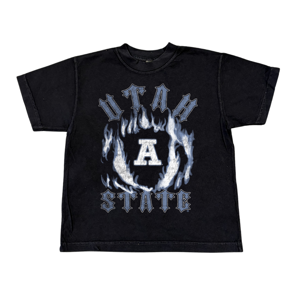 USU - Youth Flames Tee