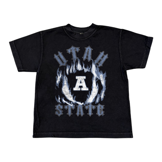 USU - Youth Flames Tee
