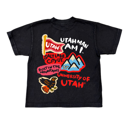 Youth Utah Paint Tee