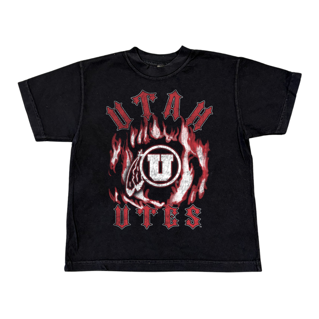 Utah - Youth Flames Tee